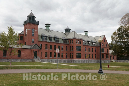 Photo- The Vermont State Hospital in Waterbury, Vermont 3 Fine Art Photo Reproduction