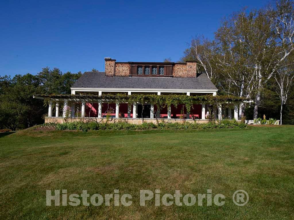 Photo- What its Owner Called his Little Studio at Aspect, The Estate of Augustus Saint-Gaudens, one of America's Greatest sculptors 2 Fine Art Photo Reproduction