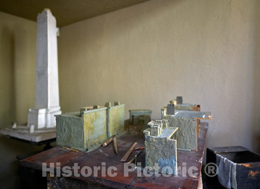 Photo - Part of The Little Studio's Workroom at Aspect, The Estate of Augustus Saint-Gaudens, one of America's Greatest sculptors- Fine Art Photo Reporduction