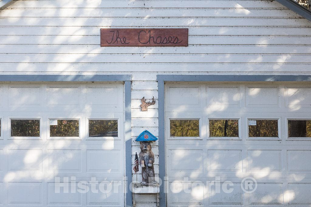 Photo - Sign, garage, near Stewartstown, New Hampshire- Fine Art Photo Reporduction
