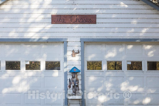 Photo - Sign, garage, near Stewartstown, New Hampshire- Fine Art Photo Reporduction