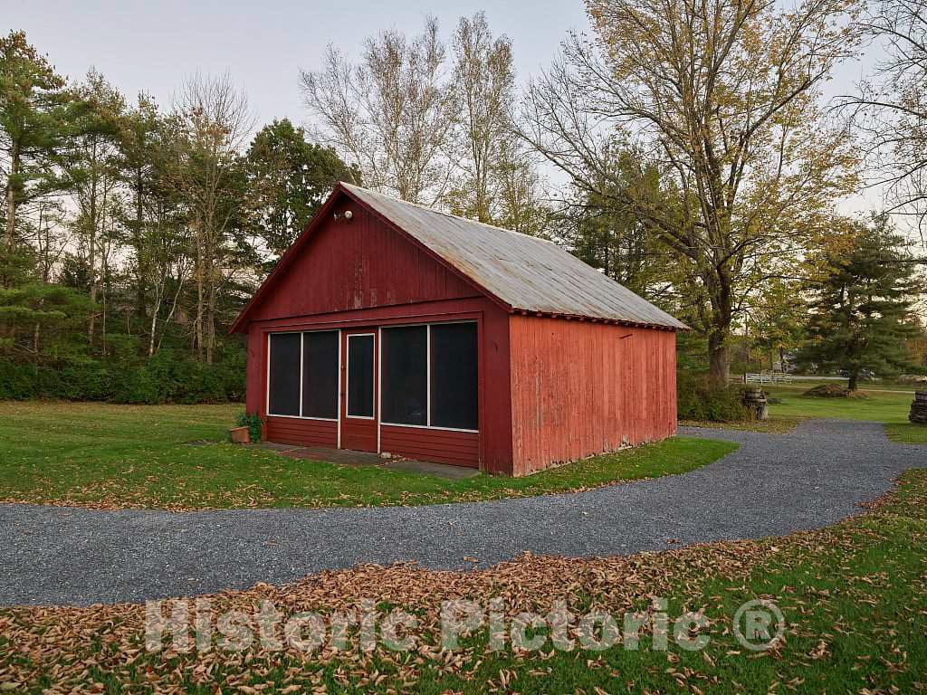 Photo - Outbuilding on The Grounds of The Robert Frost Stone House, which Became a Museum in 2002, in Shaftsbury, Vermont- Fine Art Photo Reporduction