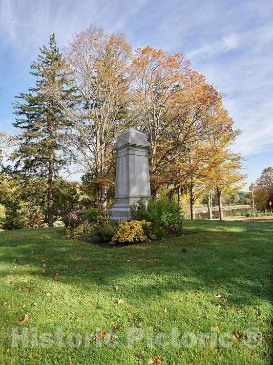 Photo - Monument to John Sullivan in Durham, New Hampshire- Fine Art Photo Reporduction