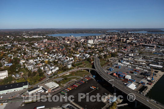 Photo- An October 2017 aerial view of Portland, Maine 11 Fine Art Photo Reproduction