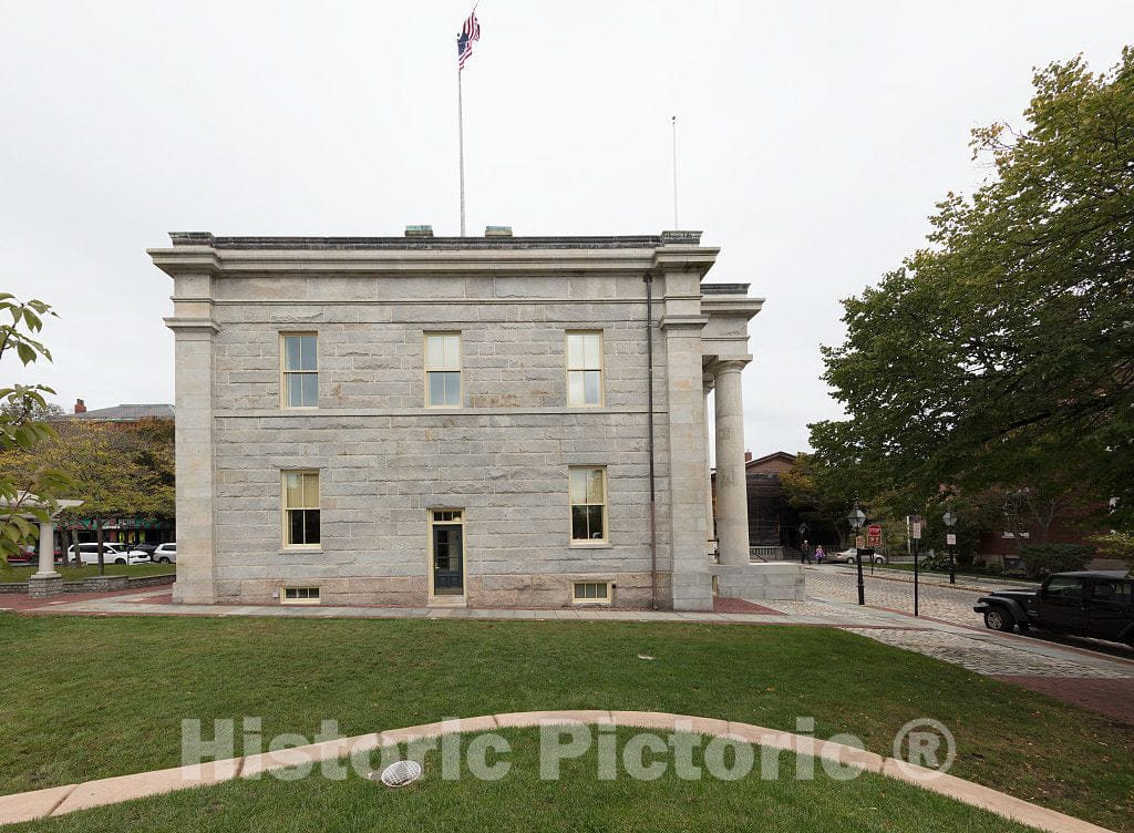 Photo- Exterior. U.S. Custom House, New Bedford, Massachusetts 8 Fine Art Photo Reproduction