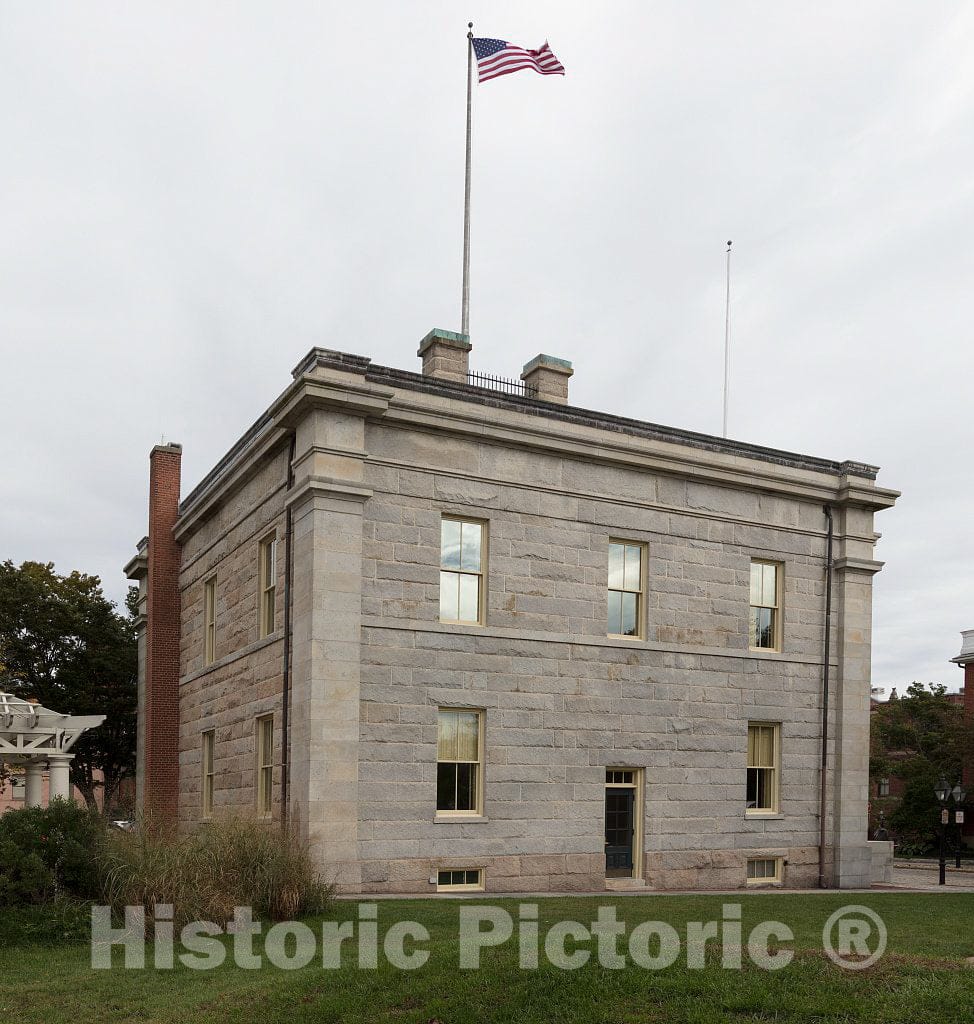 Photo- Exterior. U.S. Custom House, New Bedford, Massachusetts 3 Fine Art Photo Reproduction
