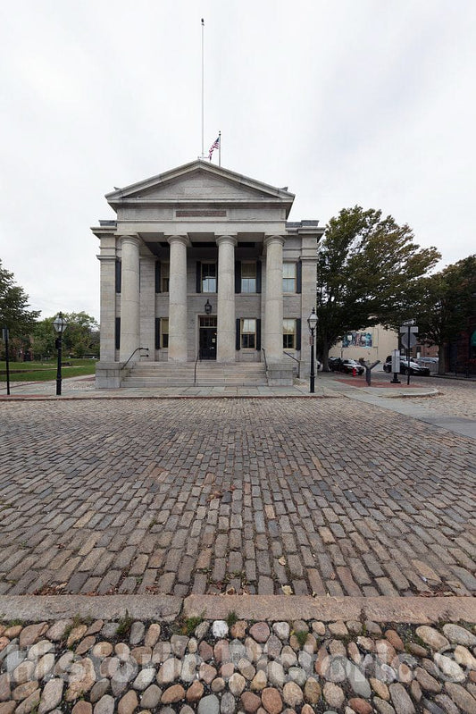 Photo- Exterior. U.S. Custom House, New Bedford, Massachusetts 2 Fine Art Photo Reproduction