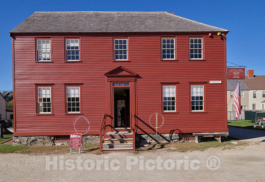 Photo - The Jones House at The Strawbery Banke Museum in Portsmouth, New Hampshire- Fine Art Photo Reporduction