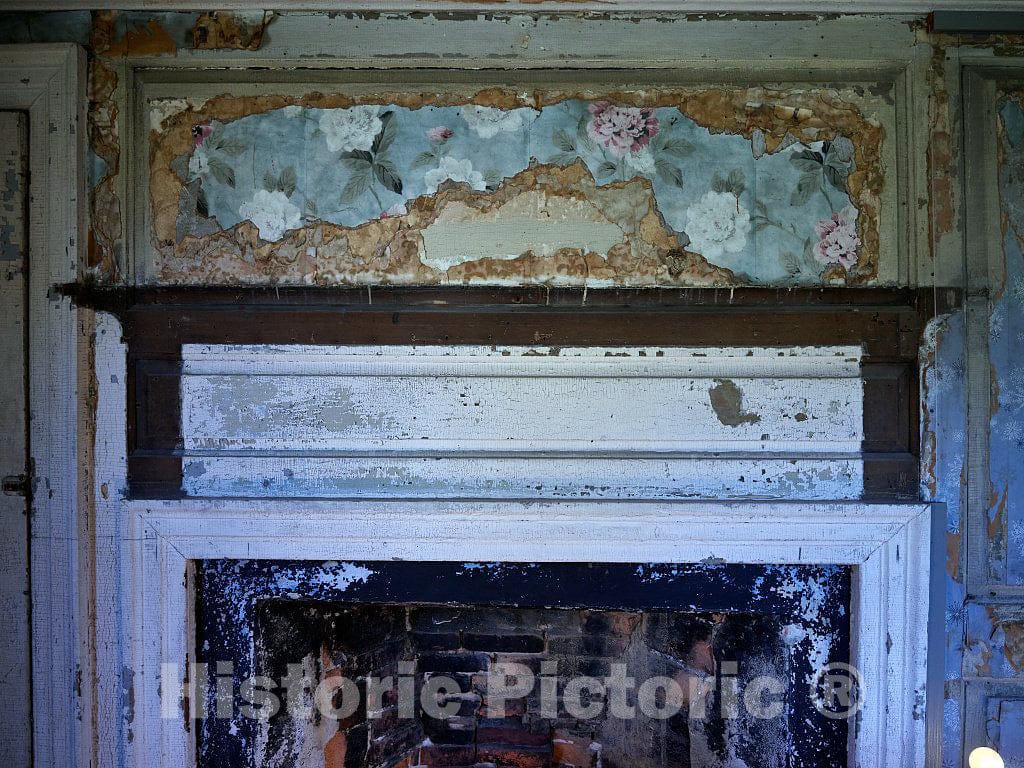 Photo - Unrestored Interior at a Strawbery Banke Museum Building in Portsmouth, New Hampshire- Fine Art Photo Reporduction