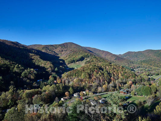Photo - View of Maggie Valley in The Smoky Mountains of far-Western North Carolina- Fine Art Photo Reporduction