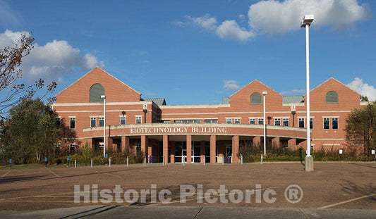 Photo - The Biotechnology Building on The Campus of Alcorn State University, a Historically Black University in Lorman- Fine Art Photo Reporduction
