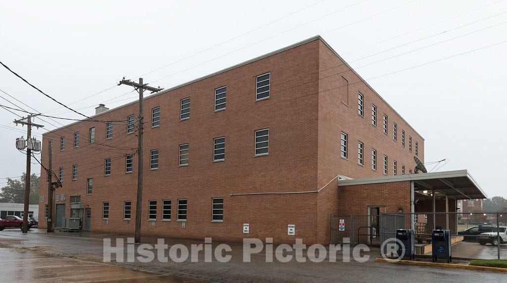 Photo- Exterior. Jacob Trieber Federal Building, U.S. Post Office & U.S. Court House, Helena, Arkansas 3 Fine Art Photo Reproduction
