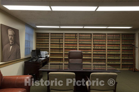 Photo- Office. Jacob Trieber Federal Building, U.S. Post Office & U.S. Court House, Helena, Arkansas 1 Fine Art Photo Reproduction