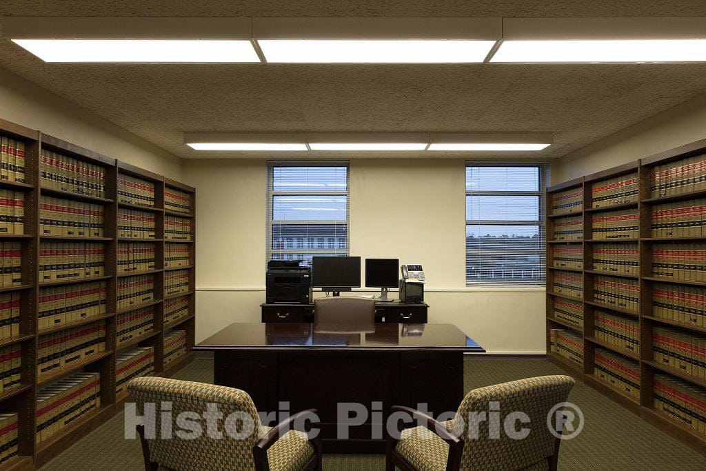 Photo- Office. Jacob Trieber Federal Building, U.S. Post Office & U.S. Court House, Helena, Arkansas 2 Fine Art Photo Reproduction