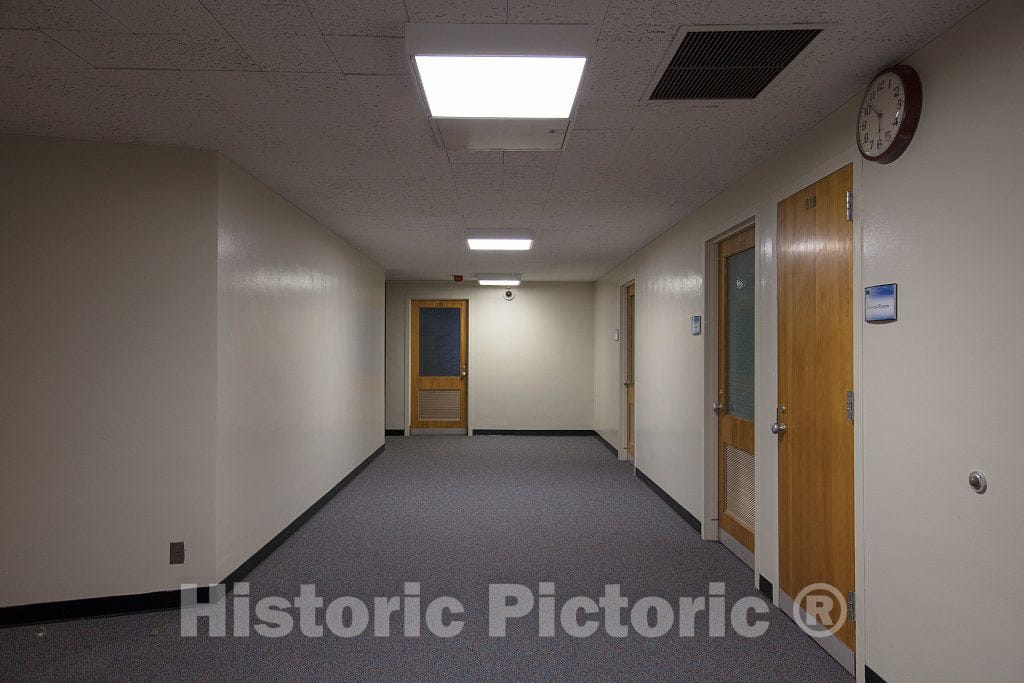 Photo - Corridor. Jacob Trieber Federal Building, U.S. Post Office & U.S. Court House, Helena, Arkansas- Fine Art Photo Reporduction