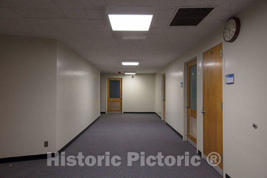 Photo - Corridor. Jacob Trieber Federal Building, U.S. Post Office & U.S. Court House, Helena, Arkansas- Fine Art Photo Reporduction
