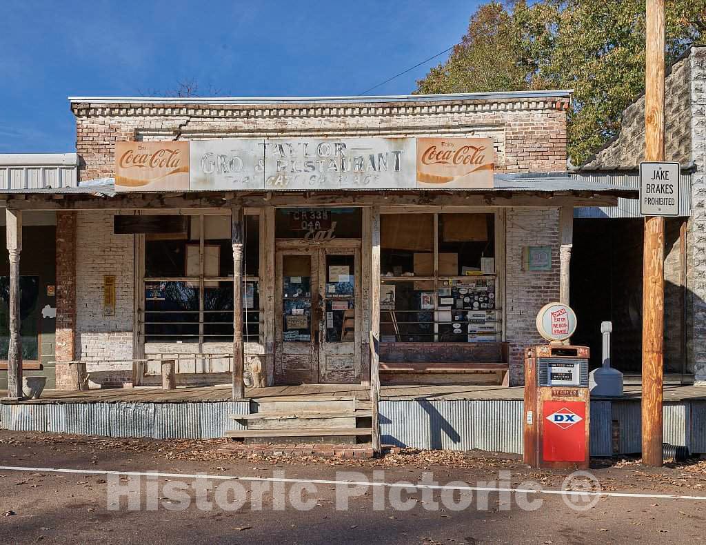 Photo - Old general store in Taylor, Mississippi- Fine Art Photo Reporduction