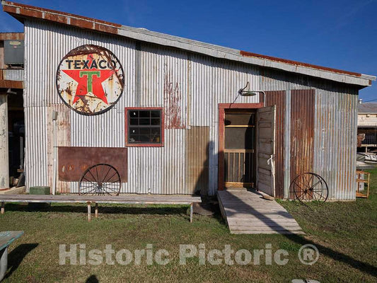 Photo- Converted Cabin on The Hopson Plantation site on The outskirts of Clarksdale, in Mississippi's Delta Region 6 Fine Art Photo Reproduction