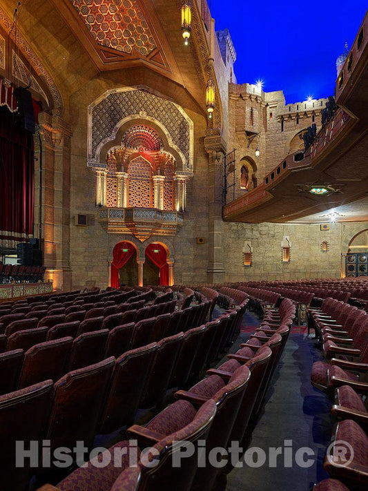 Photo- The 4,665-seat Auditorium of The Historic Fox Theatre in Downtown Atlanta, Georgia 1 Fine Art Photo Reproduction