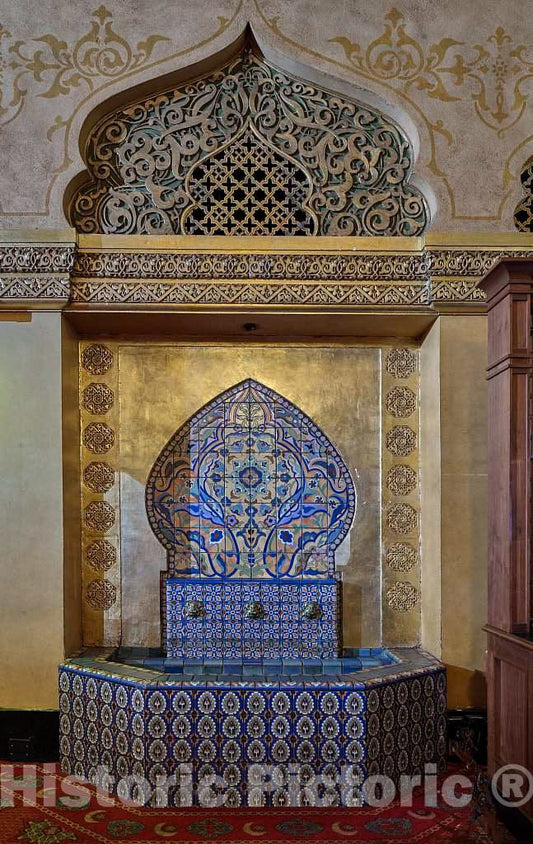 Photo - One of The Moorish-influenced Design Elements of The Historic Fox Theatre in Downtown Atlanta, Georgia- Fine Art Photo Reporduction