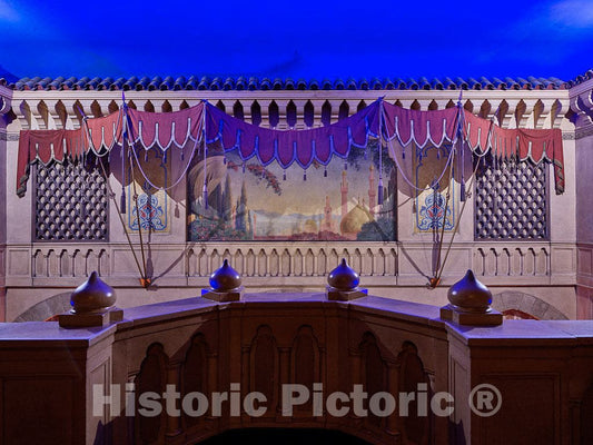 Photo- Some of The Moorish-influenced Design Elements of The Historic Fox Theatre in Downtown Atlanta, Georgia 3 Fine Art Photo Reproduction