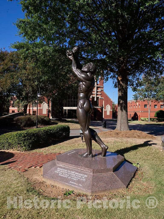 Photo - Sculptor Patrick Morelli's 1980" Behold Monument at The Martin Luther King Jr. National Historic Site, a Park supervised by The U.S- Fine Art Photo Reporduction