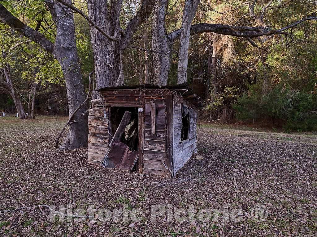 Photo - Shed at Historic Stagville, a North Carolina Historic site on The outskirts of Durham- Fine Art Photo Reporduction