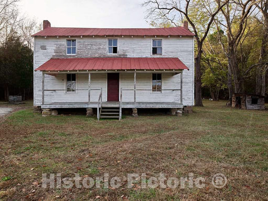 Photo- The Horton House at Historic Stagville, a North Carolina Historic site on The outskirts of Durham 1 Fine Art Photo Reproduction