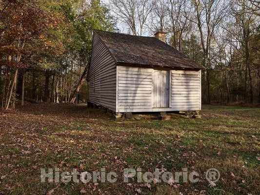 Photo- Slave Quarters at Historic Stagville, a North Carolina Historic site on The outskirts of Durham 1 Fine Art Photo Reproduction