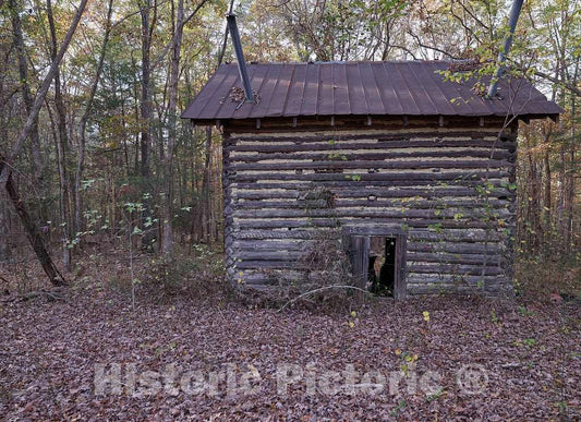 Photo- Slave Quarters at Historic Stagville, a North Carolina Historic site on The outskirts of Durham 7 Fine Art Photo Reproduction