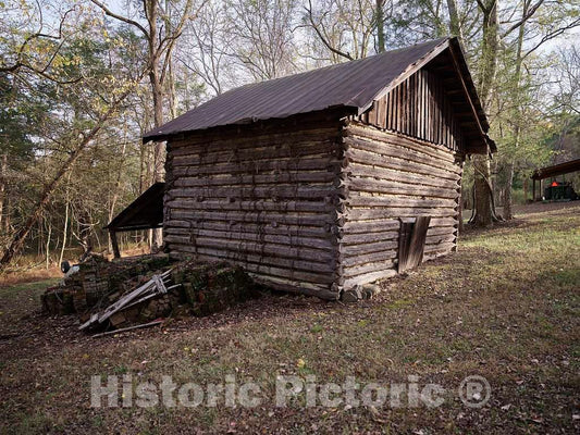 Photo- Slave Quarters at Historic Stagville, a North Carolina Historic site on The outskirts of Durham 8 Fine Art Photo Reproduction