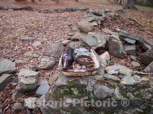 Photo - Relics displayed at Historic Stagville, a North Carolina historic site on the outskirts of Durham- Fine Art Photo Reporduction