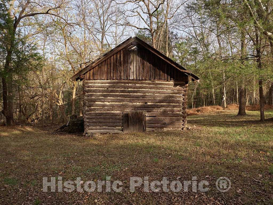 Photo- Slave Quarters at Historic Stagville, a North Carolina Historic site on The outskirts of Durham 9 Fine Art Photo Reproduction