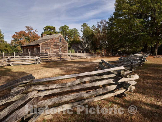 Photo- Grounds at Bennett Place, Also Known as Bennett Farm, a North Carolina Historic Site in Durham County 1 Fine Art Photo Reproduction
