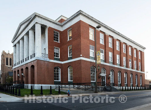 Photo- U.S. Courthouse in Harrisonburg, Virginia 2 Fine Art Photo Reproduction