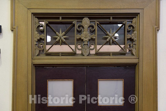 Photo - Architectural details. U.S. Courthouse in Harrisonburg, Virginia- Fine Art Photo Reporduction