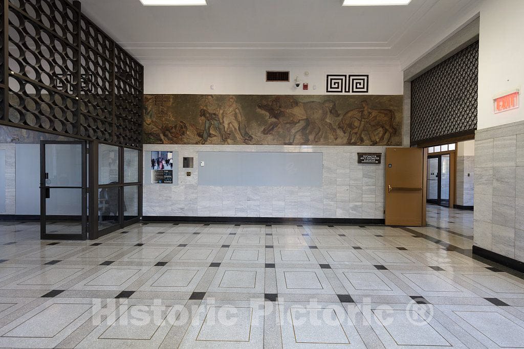 Photo - Lobby. U.S. Courthouse in Harrisonburg, Virginia- Fine Art Photo Reporduction