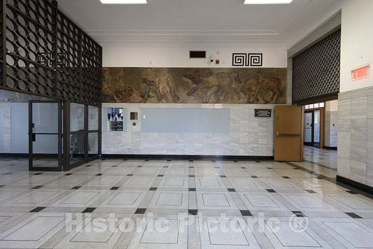 Photo - Lobby. U.S. Courthouse in Harrisonburg, Virginia- Fine Art Photo Reporduction