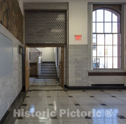Photo- Lobby. U.S. Courthouse, Harrisonburg, Virginia 2 Fine Art Photo Reproduction