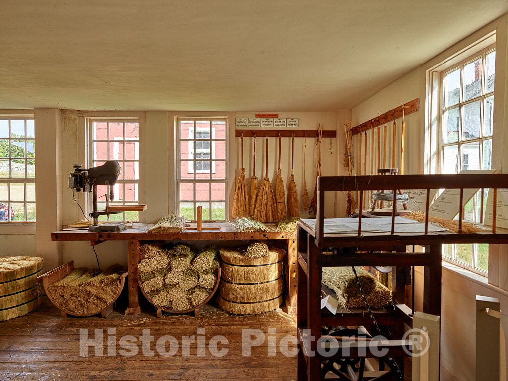 Photo- Part of a Residence at Canterbury Shaker Village, a Historic site and Museum in Canterbury, New Hampshire 4 Fine Art Photo Reproduction