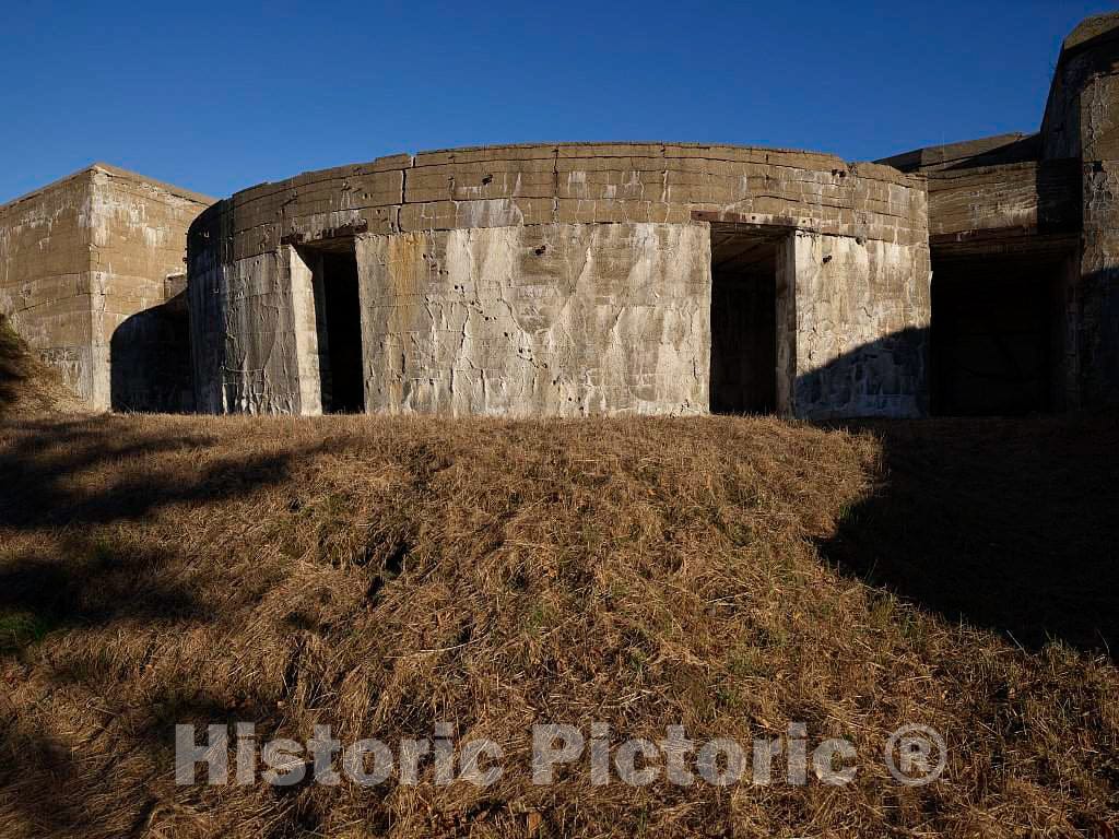 Photo- A Portion of The Ruins at Fort Constitution in New Castle, The Smallest and easternmost Town in New Hampshire, and The only one Located Entirely on Islands 4