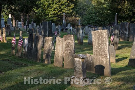 Photo - The Historic Chester Village Cemetery in Chester, New Hampshire- Fine Art Photo Reporduction