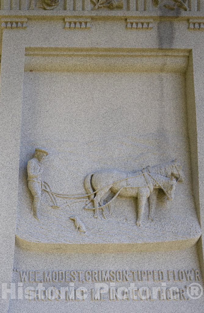 Monument to Scottish Poet Robert Burns, The Vermont History Center in Barre 1