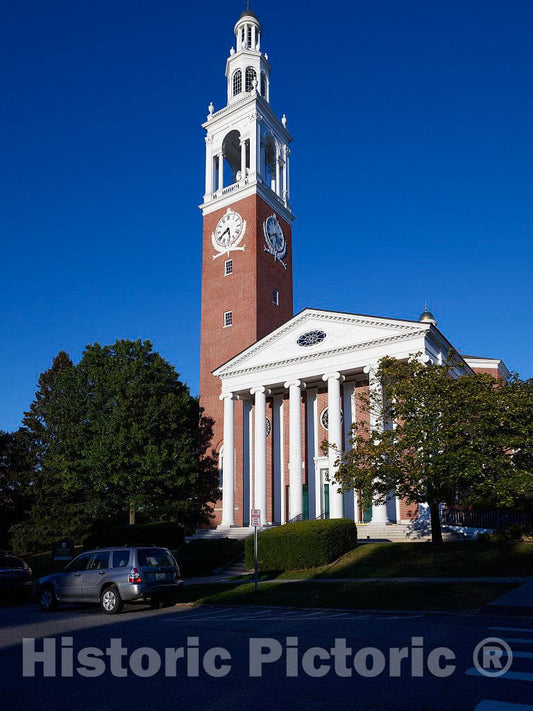 Photo - One of Burlington's most prominent landmarks with its gold-domed bell tower rising 165 feet above the University of Vermont campus in Burlington