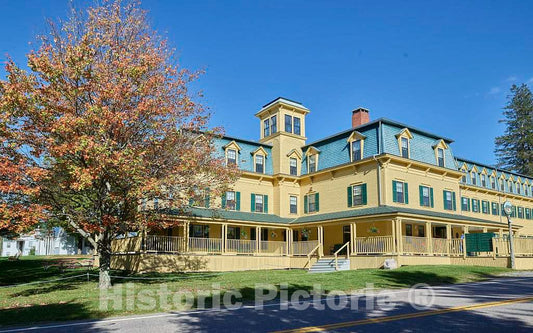 Photo- One of The Buildings on The Idyllic Bread Loaf Mountain Campus of Middlebury College, Twelve Miles from Middlebury in Ripton, Vermont 1 Fine Art Photo Reproduction