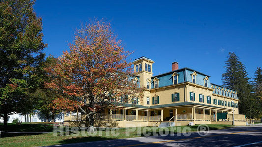 Photo- One of The Buildings on The Idyllic Bread Loaf Mountain Campus of Middlebury College, Twelve Miles from Middlebury in Ripton, Vermont 3 Fine Art Photo Reproduction