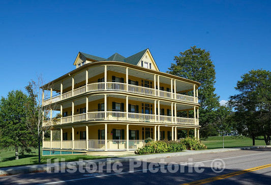 Photo- One of The Buildings on The Idyllic Bread Loaf Mountain Campus of Middlebury College, Twelve Miles from Middlebury in Ripton, Vermont 6 Fine Art Photo Reproduction