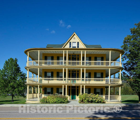 Photo- One of The Buildings on The Idyllic Bread Loaf Mountain Campus of Middlebury College, Twelve Miles from Middlebury in Ripton, Vermont 7 Fine Art Photo Reproduction