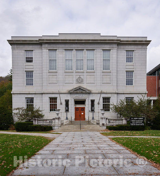 Photo - The Vermont Supreme Court Building in Montpelier- Fine Art Photo Reporduction
