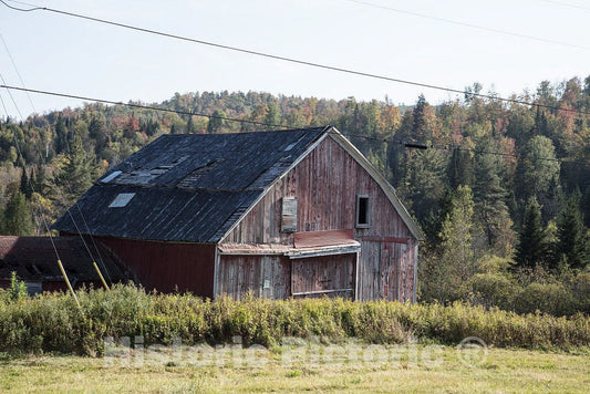Photo - Old barn Near Kirby, Vermont- Fine Art Photo Reporduction